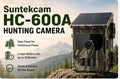 Câmara de Trilha Vigilância Armadilha Fotográfica 4K Ultra HD Suntekcam HC-600A — 50MP, Disparo 0.2s e Visão Noturna Invisível