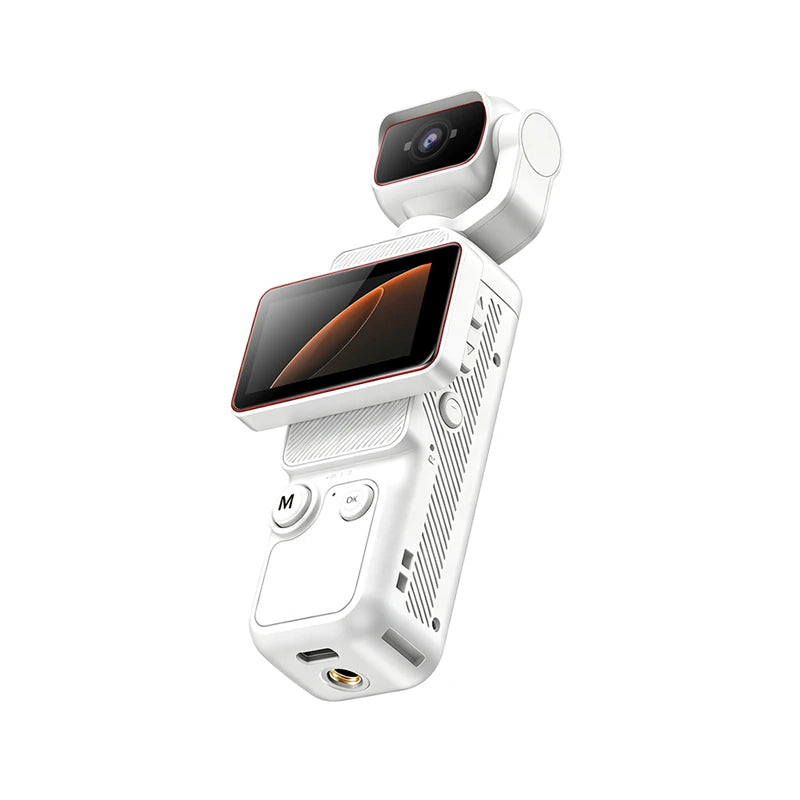 OnePlus 2K Handheld Pocket Action Camera With HD Rotating Screen Image Stabilization Photo Video Recording Wi-Fi Transfer